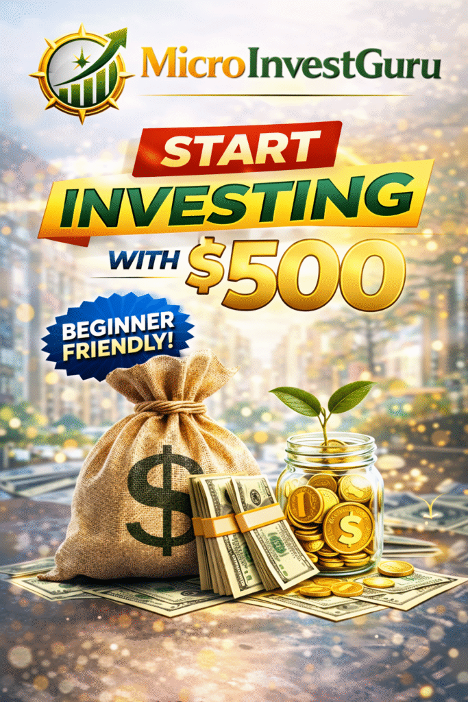 How to Start Investing With $500
